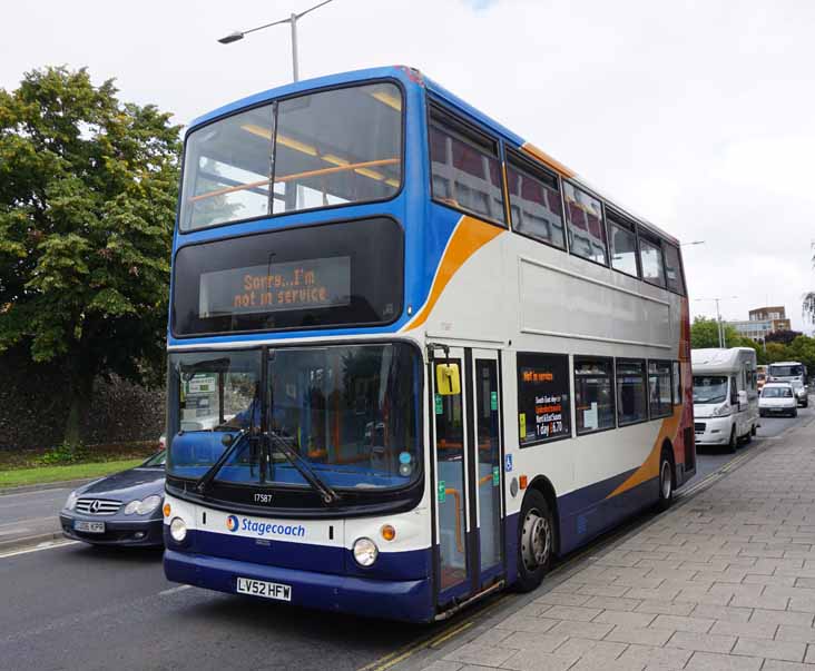 Stagecoach East Kent Dennis Trident Alexander ALX400 17587